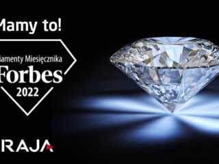 RAJA Polska wśród laureatów prestiżowego rankingu „Diamentów Forbesa” 2022